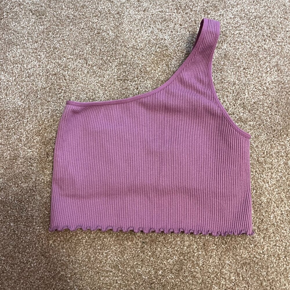 Purple Spiritual Gangster Active Top